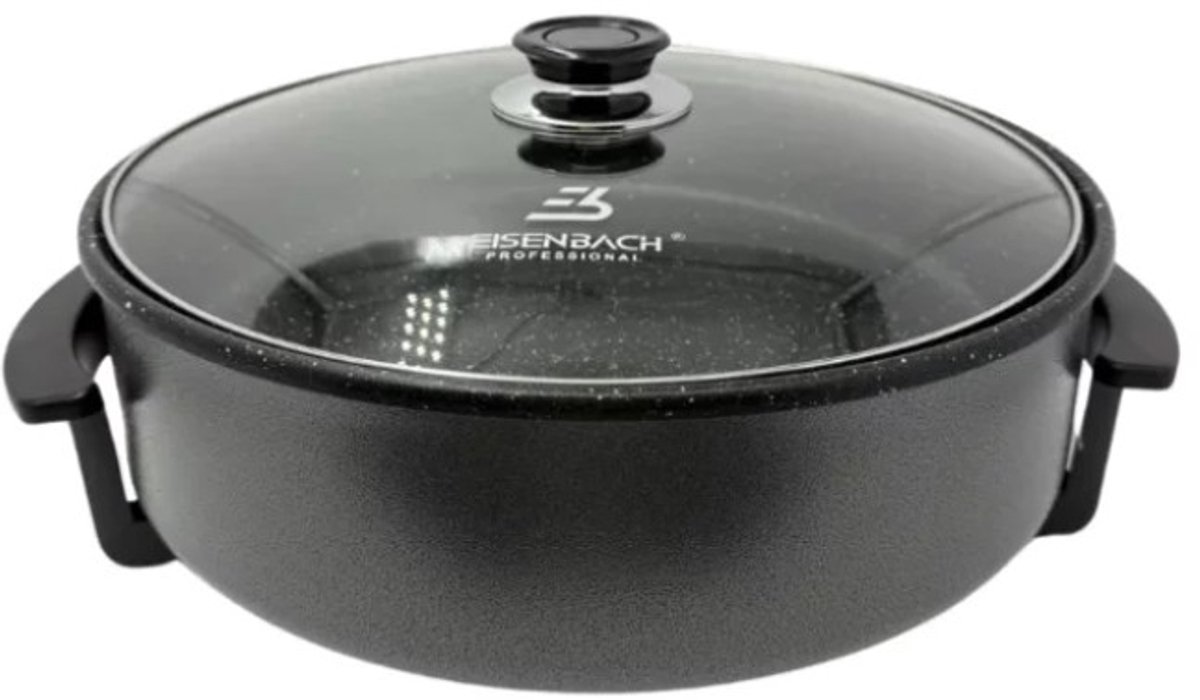 Eisenbach EB-P32: Elektrische Pizzapan hapjespan 32cm