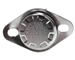 Dparts clixon 175°C graden - NC normally closed - geschikt voor Miele wasdroger - thermostaat temperatuurbeveiliging temperatuurbegrenzer verwarmingslement droger - nr. 5126720 5432490 5432491