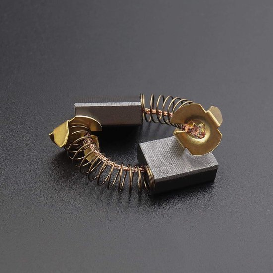 Carbon Brushes For Makita 5077B Saw – 6.5x13.5x16mm Replacement Set (2.6x5.3x6.3'')