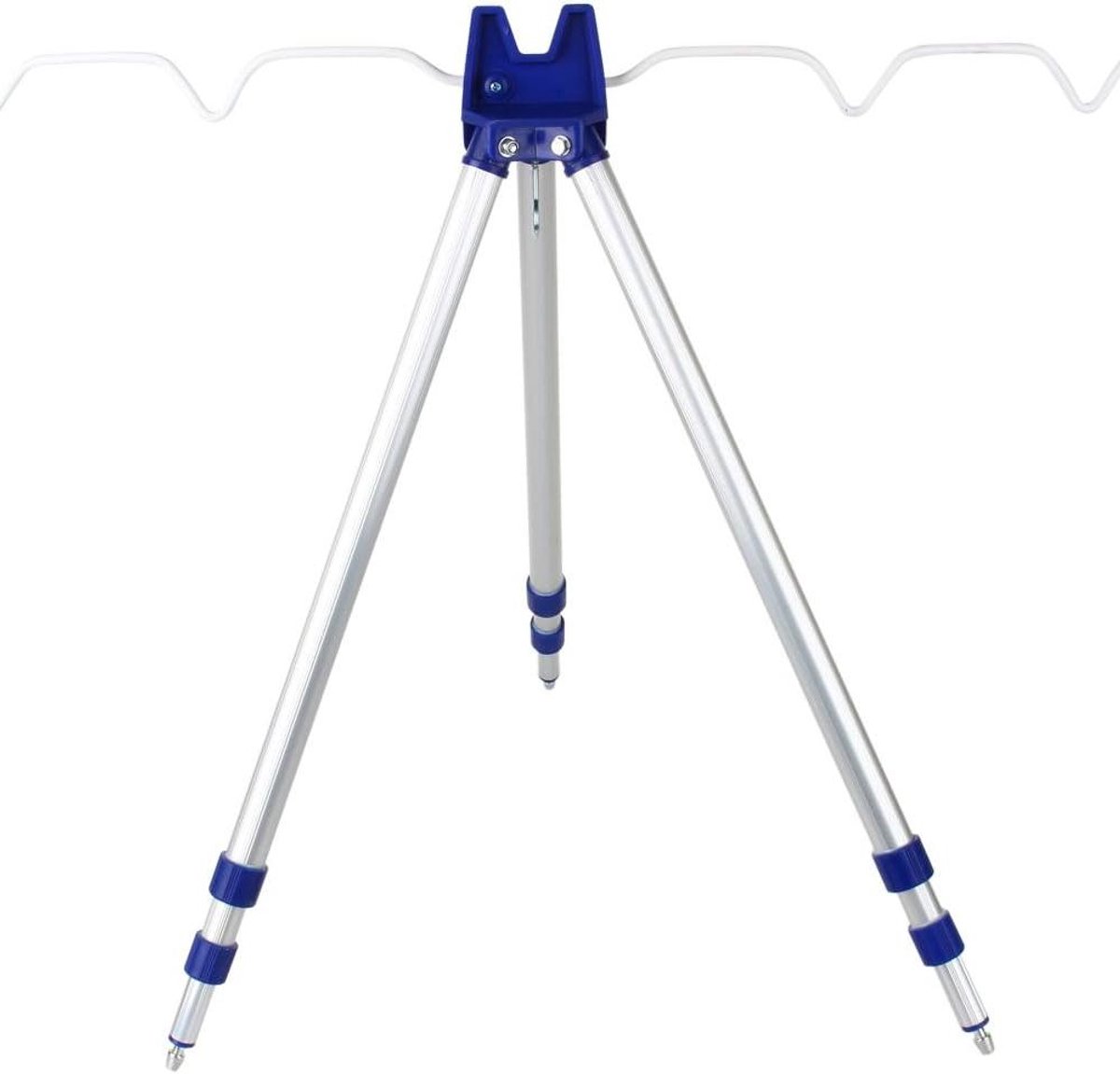 Allecto Plus - Vistentje voor zee en strand - Hengelsteun voor zee- en oevervissen met telescopische poten
