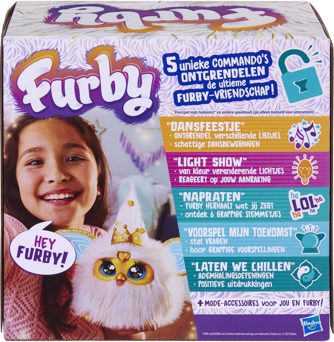 Furby Gouden Glamour - Interactieve Knuffel - Nederlandstalig — afbeelding 6