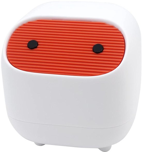 Cubo de basura de plástico rectangular de 10 litros con tapa tipo prensa Alibaba