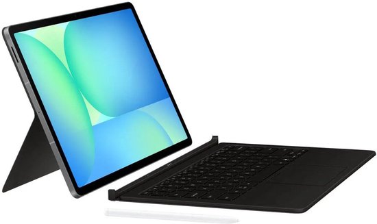 Samsung Galaxy Tab S10 FE Plus Toetsenbord Hoes QWERTY Zwart