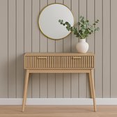 MISOU Klaus Sidetable - Kaptafel - Make up tafel - Met Lades - Haltafel - Consoletafel - Wandkastje - Tafel - Wandtafel - Muurtafel - Hout