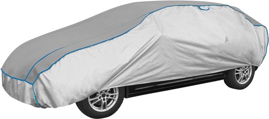 CarComfort Auto-hagelbeschermhoes Comfort Protect - hagel bescherming dekzeil waterafstotend - hagelbeschermende garage voor auto Maat 5 zilver