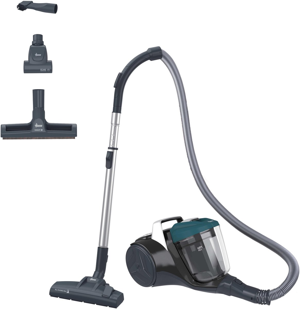 Hoover Breeze BR31PET 011 2 l Cilinderstofzuiger Droog 700 W Zakloos Zwart