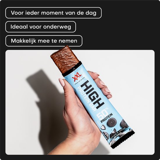 XXL Nutrition - High Protein Bar 2.0 - 25 Gram Eiwit - Eiwitrepen, Eiwitreep, Proteine Repen - Vanilla Chocolate - 20 Pack van XXL Nutrition — afbeelding 5