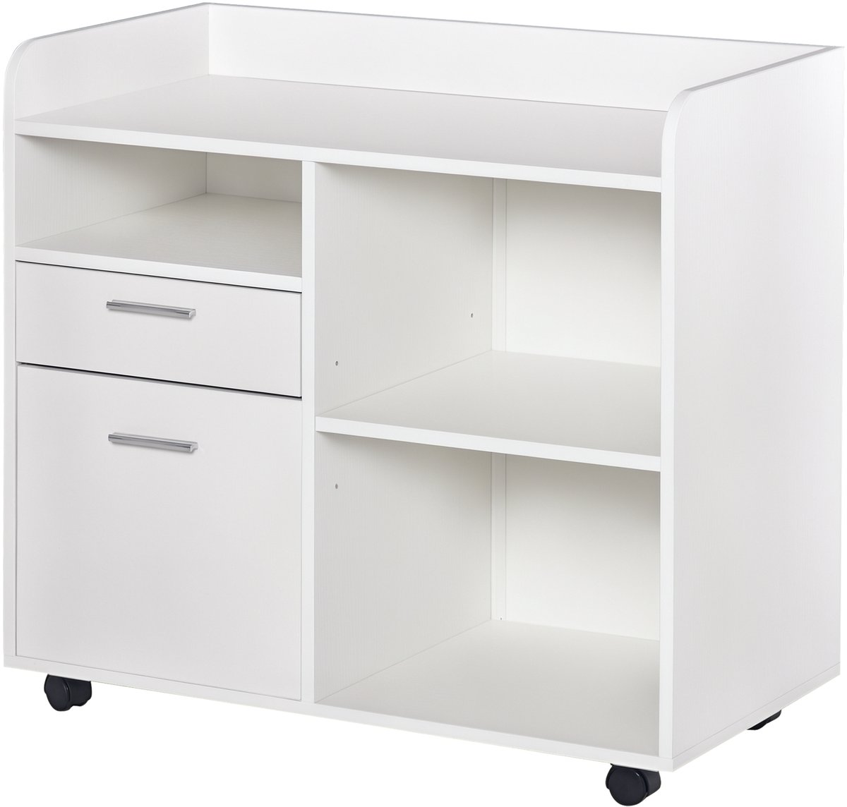 Vinsetto-Printerkast-Spaanplaat-80x40x72cm-Wit
