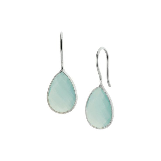 GLAMS - Boucles d'oreille Crochet français - Argent