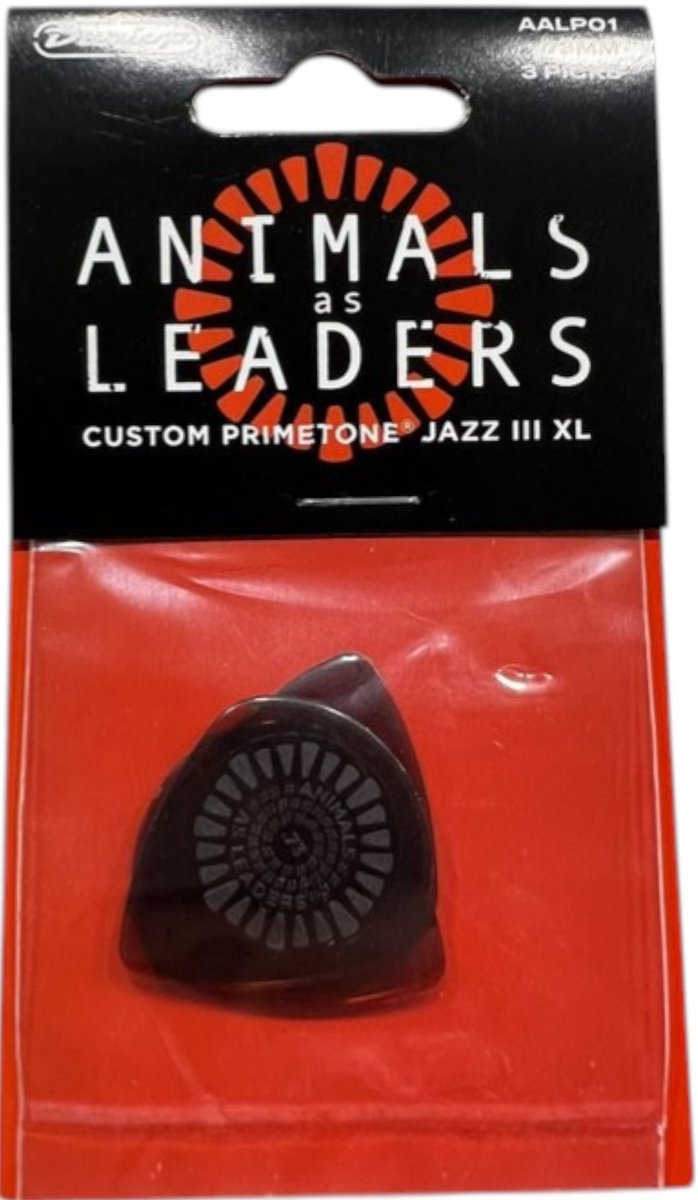 Jim Dunlop - Animals as Leaders - Plectrum - Primetone Jazz III XL - 0.73 mm - 3-pack