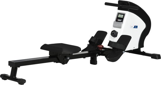 SPORTNOW Roeimachine Met 8 Weerstandsniveaus LCD-display - SPORTNOW-Roeimachine--- - €146,42
