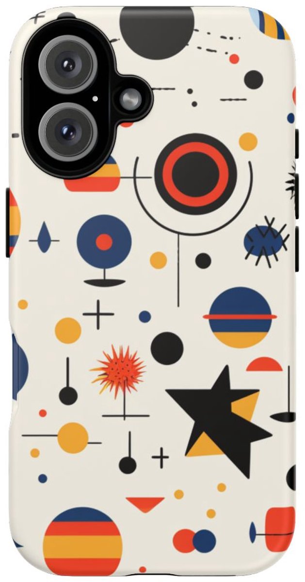 Abstract Hemels Patroon – Telefoonhoesje Geschikt voor iPhone 16