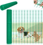 horizont easyLine Kippenhek, 50 m lang, 105 cm hoog, 14 pvc-palen met