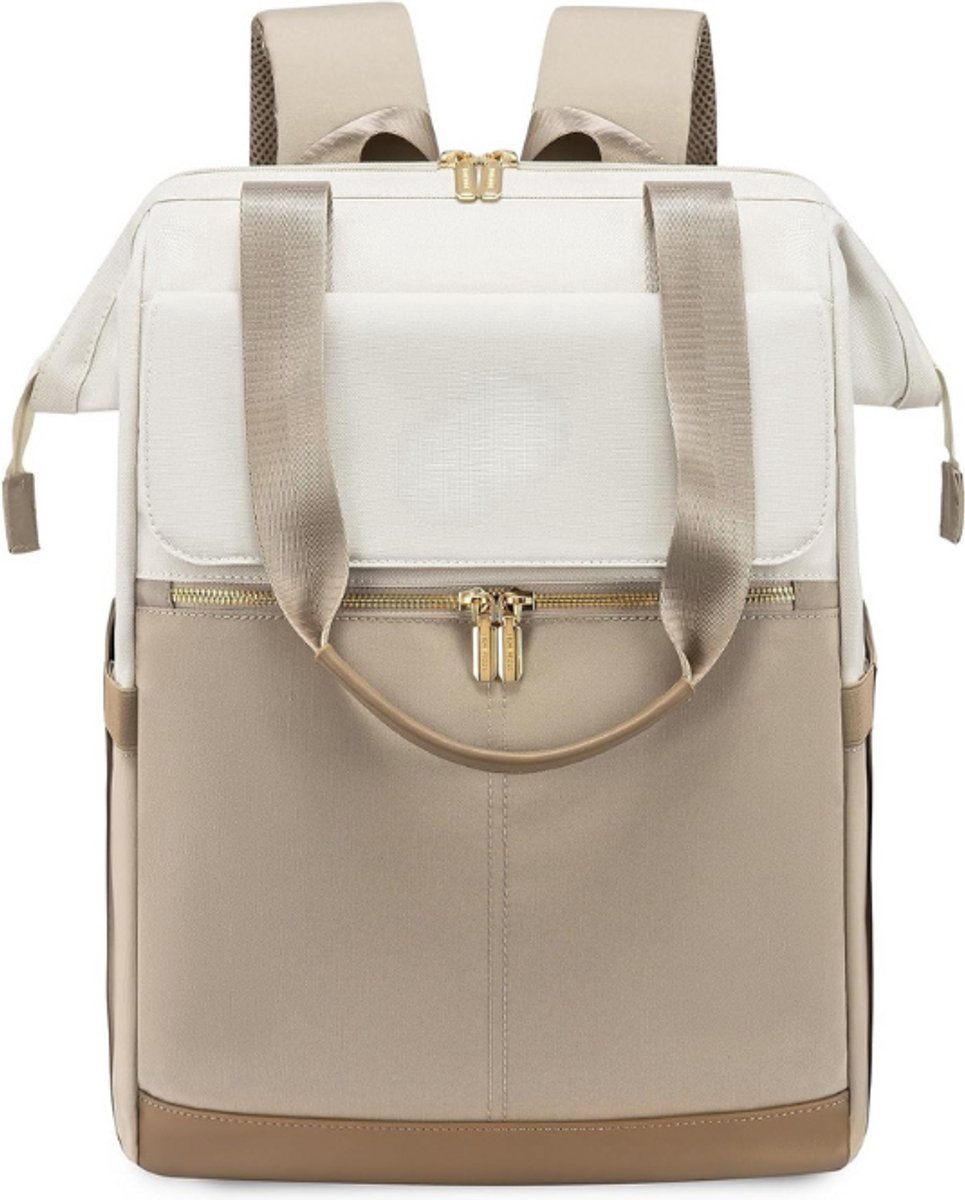 Thuys – Stijlvolle Waterdichte Damesrugzak – Grote Laptop Rugzak 17 Inch Met Handbagagefunctie Voor Reizen - School & Kantoor