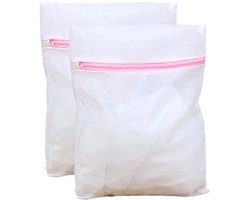 Waszakken Set van 2 | Herbruikbare en Duurzame Waszakken voor Kleding | 40 x 50 cm