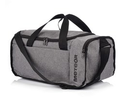 Meteor Nanuq - Fitness tas - Sportuitrusting - Ideaal voor sport en training - Grijs / Zwart