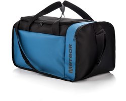 Meteor Odyn - Fitness tas - Sportuitrusting - Ideaal voor sportschool en training - Zwart / Blauw