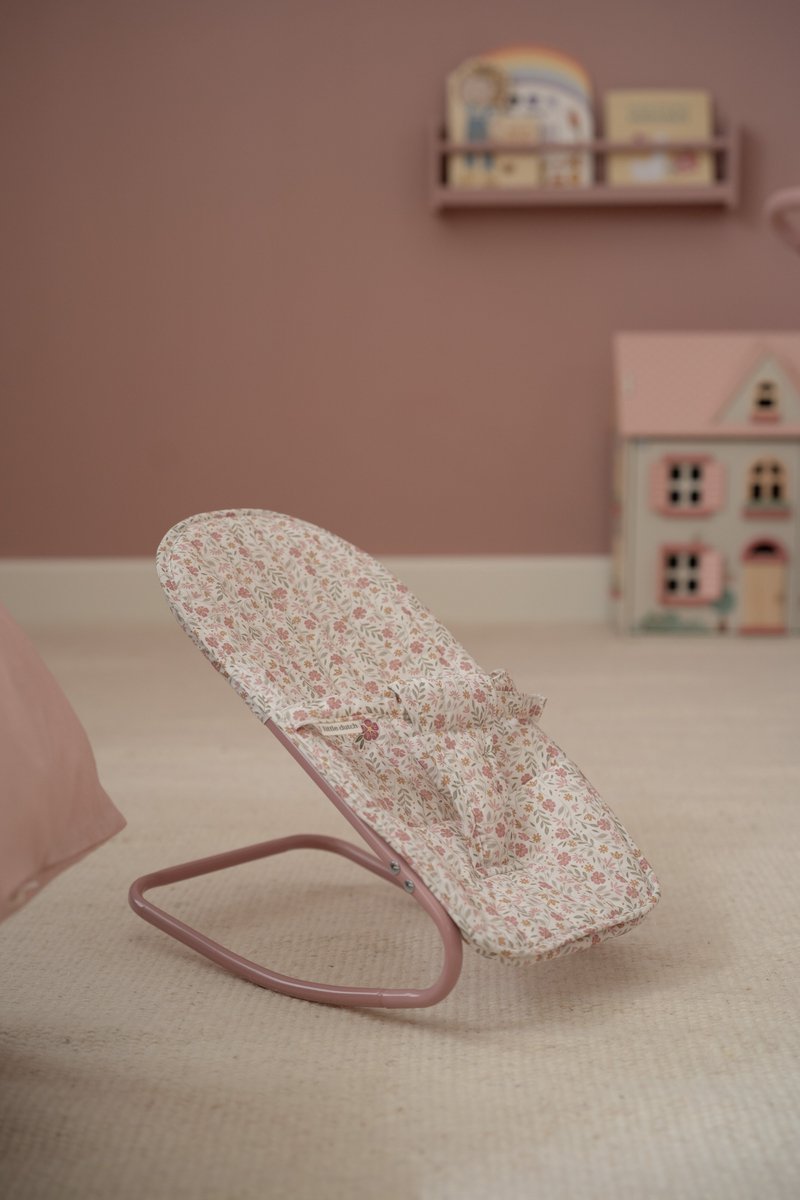 Little Dutch Babypop Wipstoeltje - Soft Flowers – foto 7
