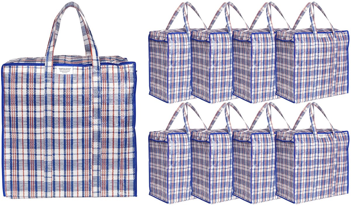 Josephine Osthoff 248 Opbergtas 75L – Waterafstotend – 9-pack – 20 kg – Blauw