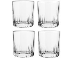 wisky glas - cadeauset voor mannen, papa, tumbler voor Scotch, cocktail, rum - Whiskyglazen 4pcs