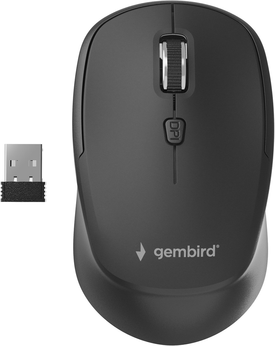 Gembird MUSW-4B-05 muis RF Draadloos Optisch 1600 DPI