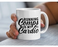 Running Comps is my Cardio Mug, Real Estate Mug, Realtor Gift, Makelaar Cadeau, Grappige Mok, Huis Verkopen, Huis Kopen