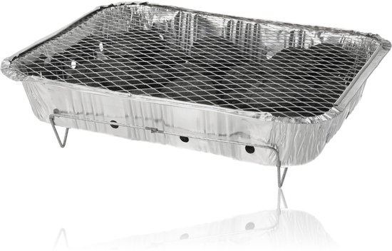 3 Stuks Barbecue - Instant - Wegwerp - Buiten barbecue - Tafel - Rooster - Balkon - Picknick - Barbecue accessoires - Grill - Barbecue kopen - Barbecuen - Barbecue saus van Merkloos — afbeelding 2