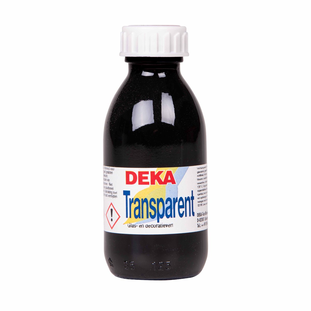 Glasverf Deka transparant 125 ml karmijn (02520)