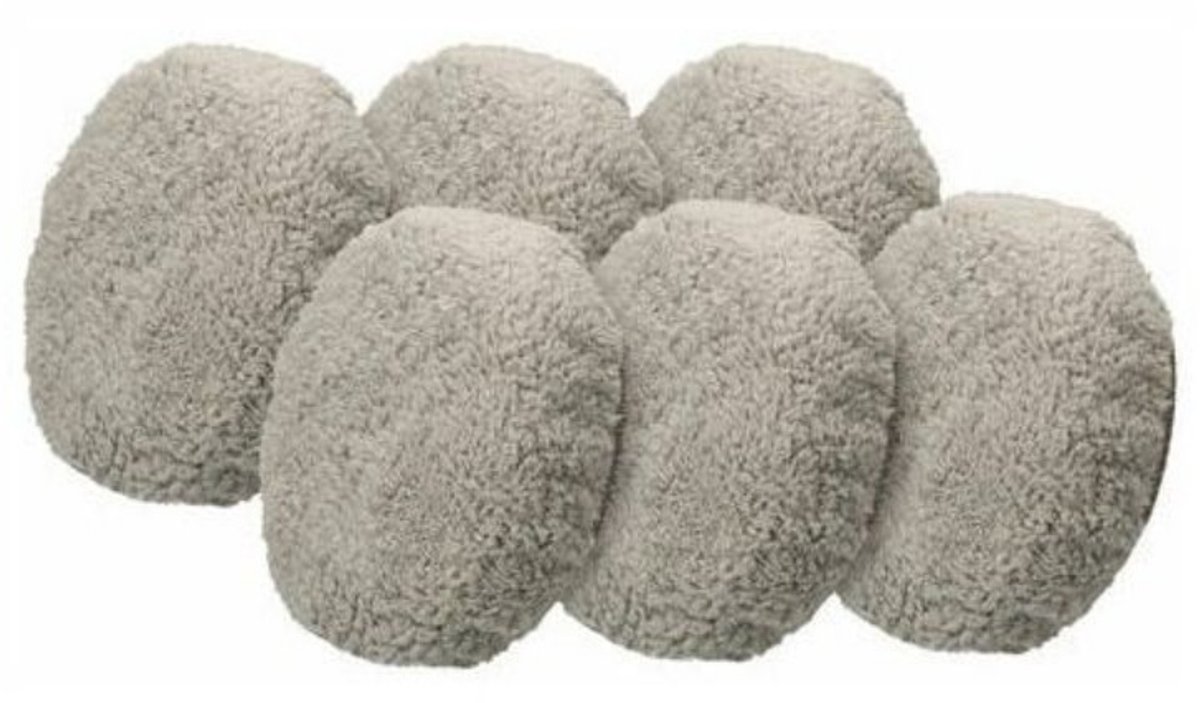 6-pack dweildoek reserveonderdelen - raam reinigingsdoek - raamreiniging dweil accessoires - raamreinigingsrobot accessoires - geschikt voor Hobot 188 168 198 388 -7,6*7,6*4cm
