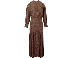 By Malene Birger • bruine maxi jurk • maat 34