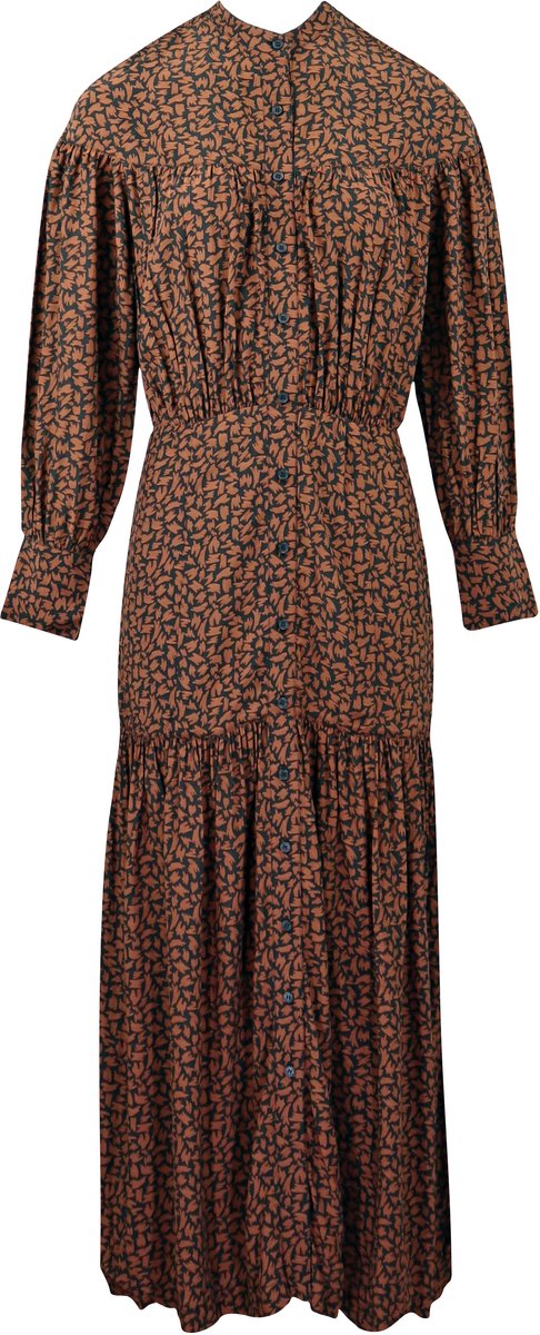 By Malene Birger • bruine maxi jurk • maat 34