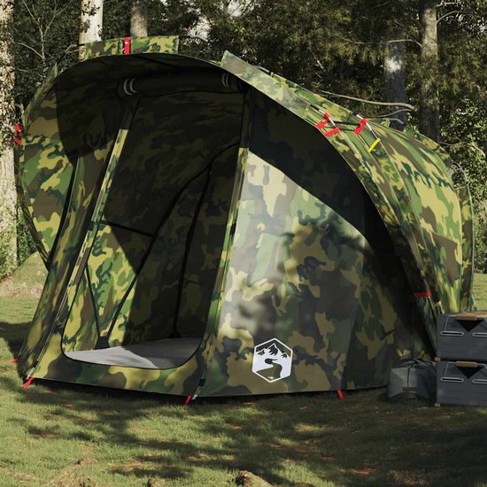 vidaXL 4-persoons Vistent - Waterdicht Camouflage van Vidaxl — afbeelding 3