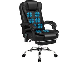 Massagestoel Shiatsu - Massagekussen - Massage Apparaat - Zwart