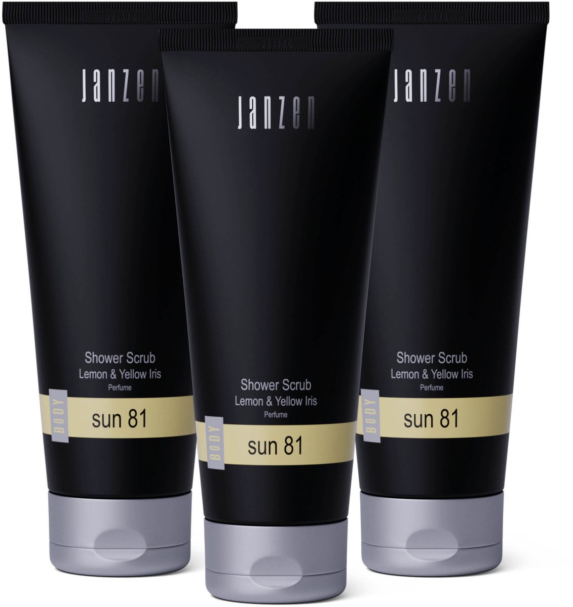 JANZEN Shower Scrub Sun 81 3-pack
