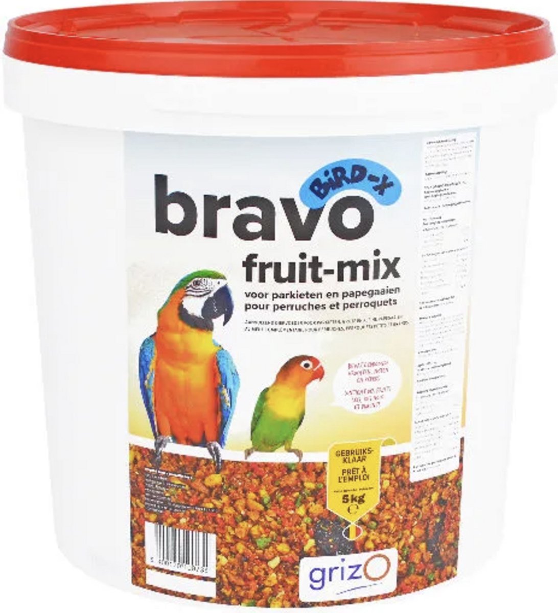 Bravo fruit mix fijn 5 kg