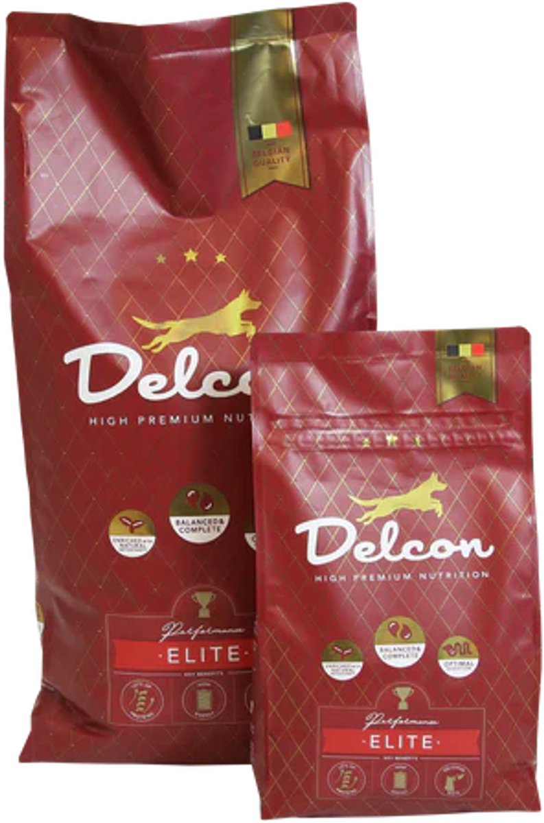 Delcon Delcon Hondenvoer Elite – 12 kg Hondenbrokken