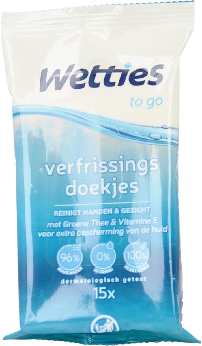 Goedkoopste Wetties To go 15 Stuks