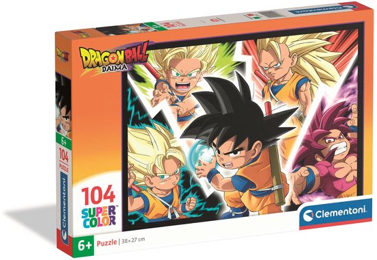 Clementoni - Puzzel - Dragon Ball Daima - 104 stukjes - Super Color ...