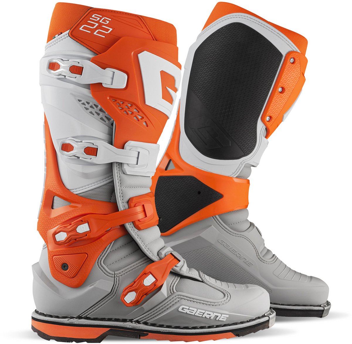 Gaerne SG-22 Grijs Oranje Crosslaarzen - Laars