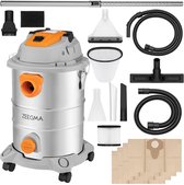 Bol.com Zeegma Pro Multi – Stofzuiger / Bouwstofzuiger / Waterstofzuiger / Aszuiger / Tapijtreiniger – Voor natte reiniging en w... aanbieding