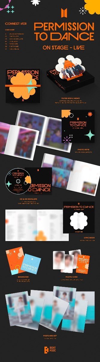 BTS Permission To Dance album - Live CD Connect Version - 2025 | bol