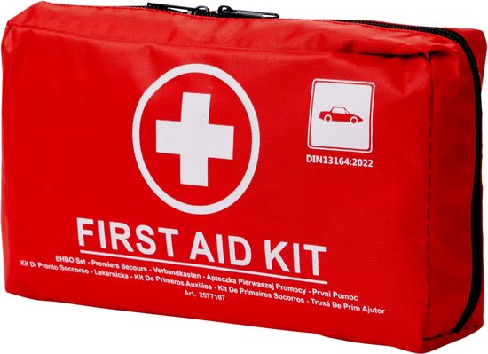 EHBO kit 41 delig reisset - eerste hulp auto reis...