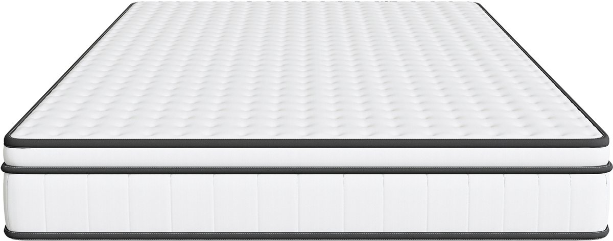 Matras 140x200 cm 7-zones pocketveringmatras Medium stevige orthopedische pocketveringmatras, hoge dichtheid golfschuimmatras, H3, hoogte 25 cm