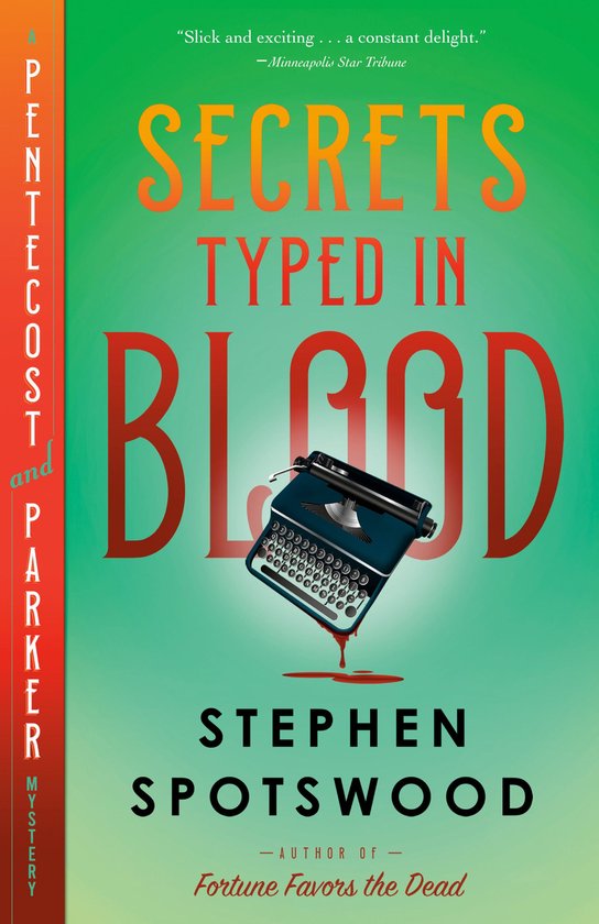 A Pentecost and Parker Mystery 3 - Secrets Typed in Blood - cover