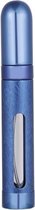 Luxe Parfum Verstuiver Navulbaar - Mini Parfum Flesje - Reisflesje - Blauw