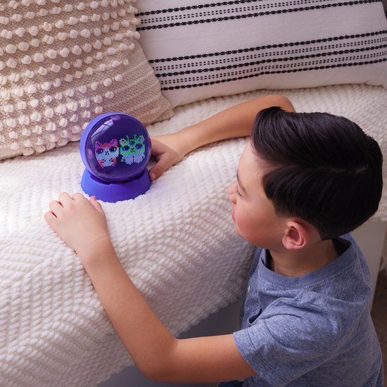 Bitzee Hamster Ball - Jouets interactifs avec plus de 20 hamsters - Roule et réagit au toucher - Jouets avec animaux numériques