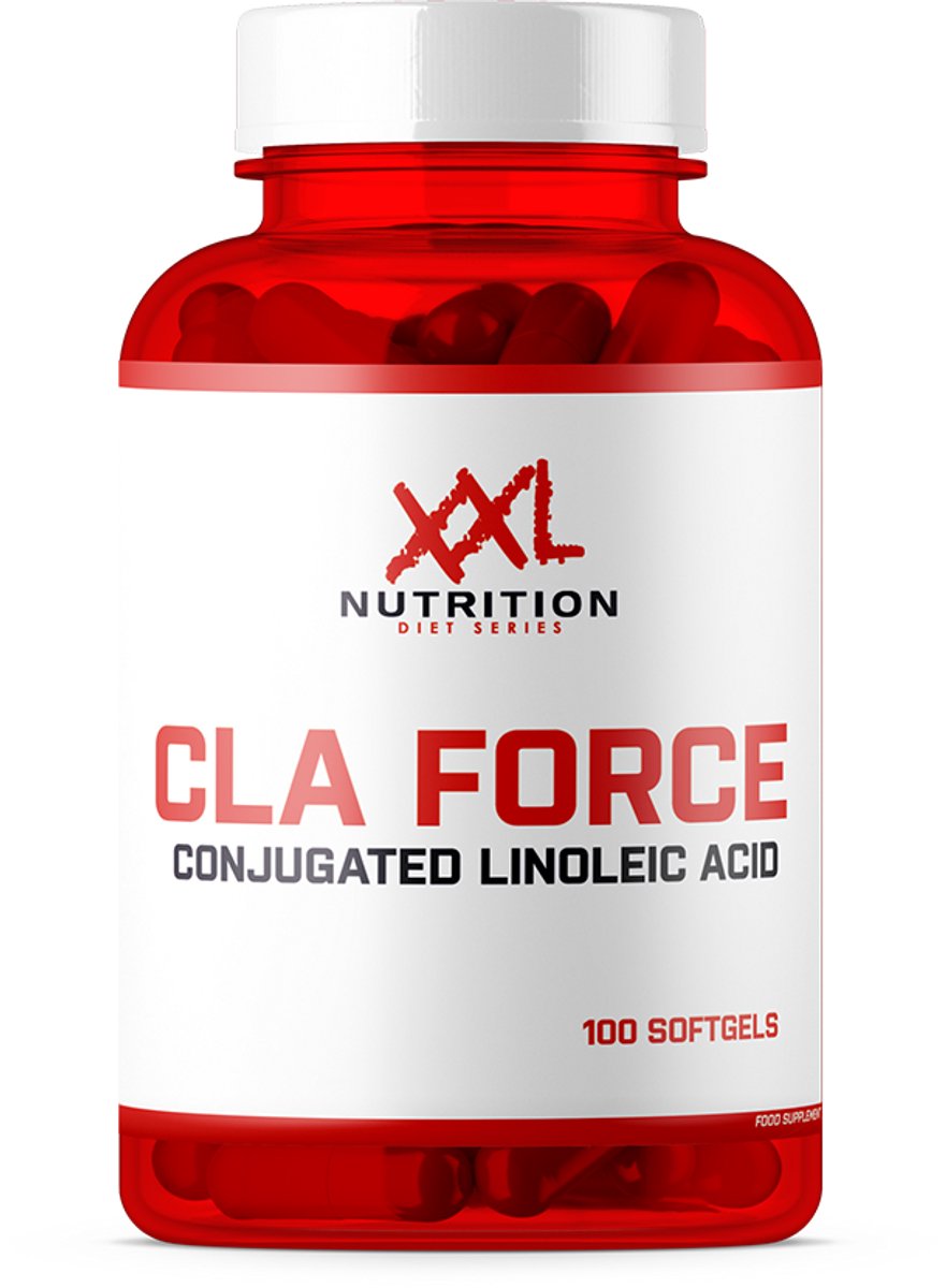 Goedkoopste XXL Nutrition - CLA Force! - CLA Linolzuur Supplement Cholesterol Gehalte - 100 Vrij van Stimulanten - 100 Softgels
