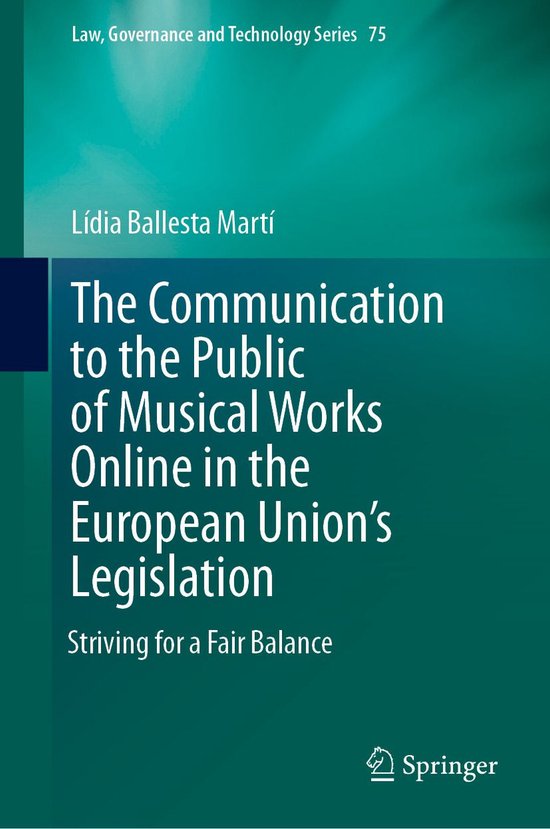 Law and Criminology (R0) - The Communication to the Public o ... - cover