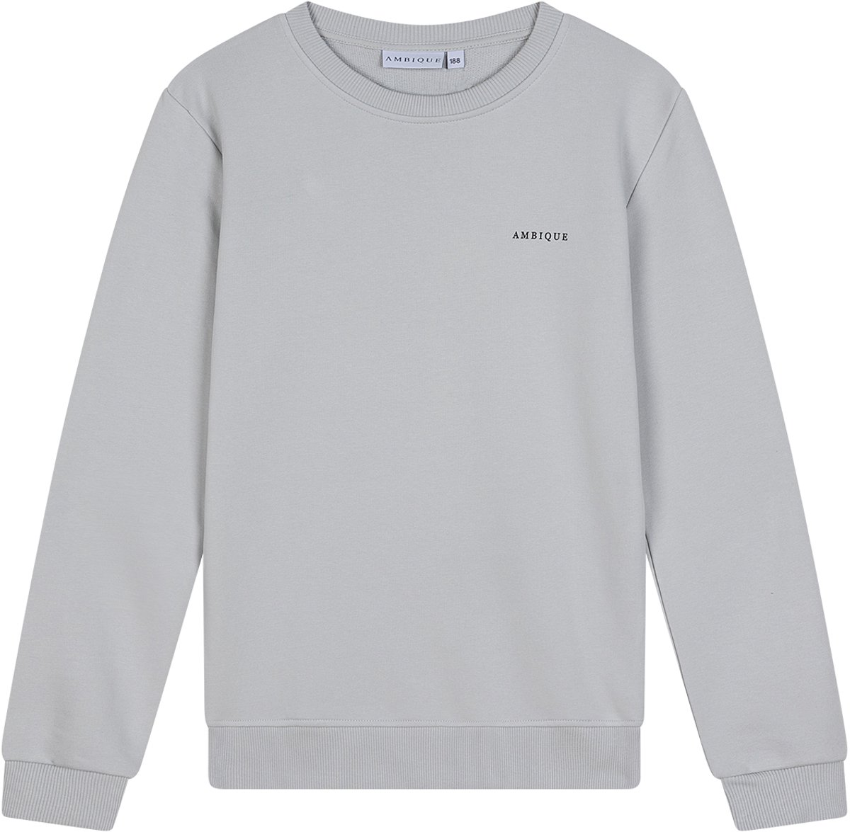 AMBIQUE Sweater Kris Light Grey 105 maat 146/152