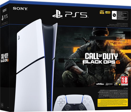 PlayStation 5 Digital Edition – Slim – Call of Duty®: Black Ops 6-bundel